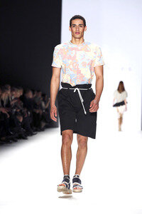 Xavi Reyes presented by Mercedes-Benz & Elle Fashion Show auf der Mercedes-Benz Fashion Week Autumn/Winter 2016 in Berlin