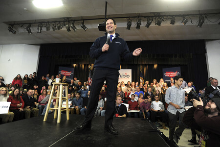 Wahlkampfrede von Marco Rubio in Bedford