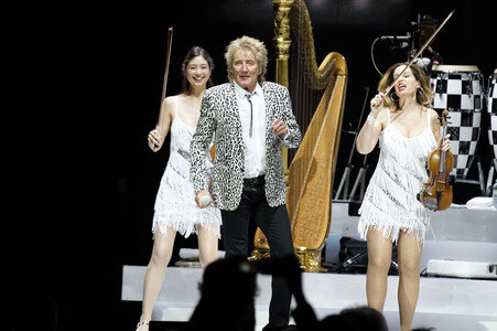 Konzert von Rod Stewart in Berlin