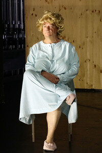 Theaterprobe 'Die stillen Trabanten' in Berlin