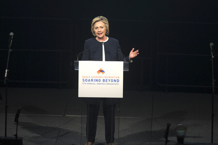 Hillary Clinton beim Eagle Academy Foundation's Fundraising Breakfast  in New York