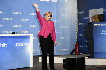 Wahlkampfveranstaltung der CSU in München