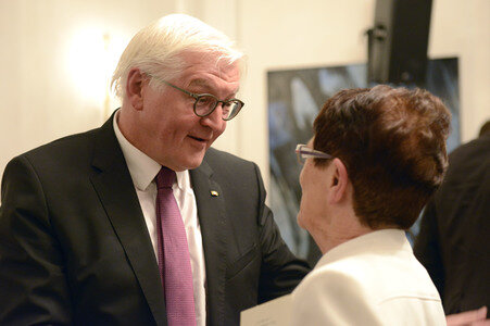 Gesprächsrunde in der Villa Hammerschmidt in Bonn