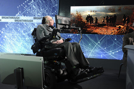 Präsentation der 'Breakthrough Starshot' Space Exploration Initiative in New York
