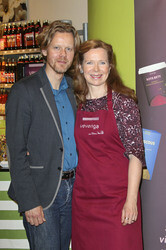 Verkaufsstart der Veganprodukte 'Vevenga' von Marion Kracht, Hamburg