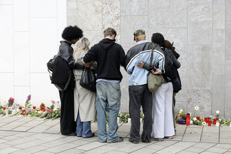 Kranzniederlegung in Leipzig