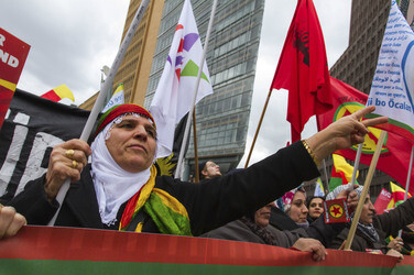 Demonstration gegen PKK Verbot, Berlin