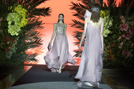 Hannibal Laguna Fashion Show auf der Mercedes-Benz Fashion Week Madrid Autumn/Winter 2018