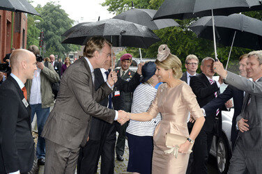 Arbeitsbesuch des niederändischen Königspaares, Essen