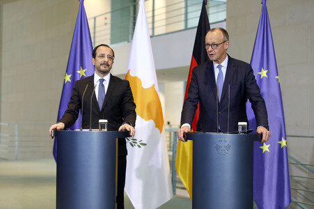 Empfang des Präsidenten der Republik Zypern in Berlin