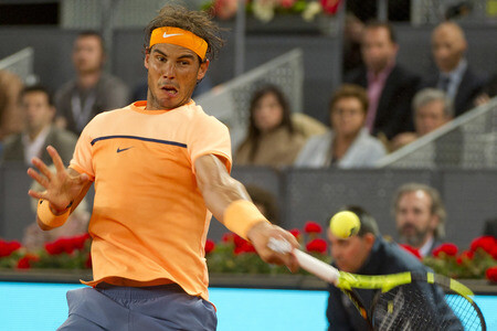 Tennis Match Rafael Nadal vs Joao Sousa in Madrid
