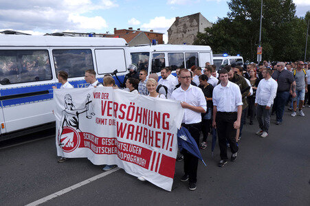Nazi-Aufmarsch in Berlin