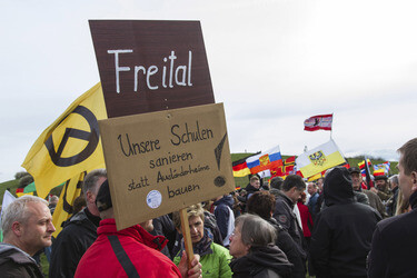 Pegida Demonstration, Dresden