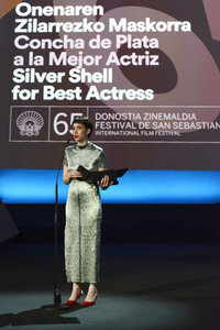 Preisverleihung auf dem San Sebastian Film Festival 2017