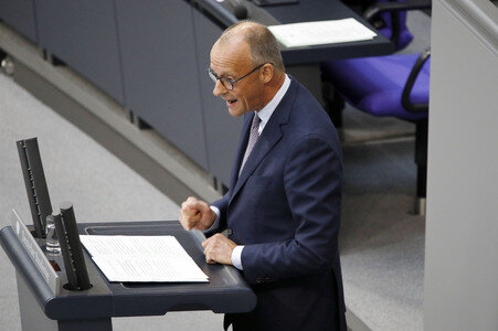 27. Sitzung des Deutschen Bundestages in Berlin