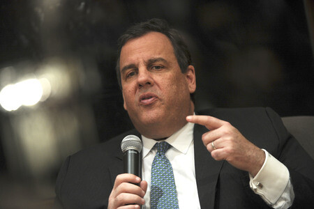 Chris Christie Podiumsgespräch in New York