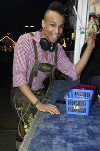 Prince Damien auf dem Oktoberfest in München