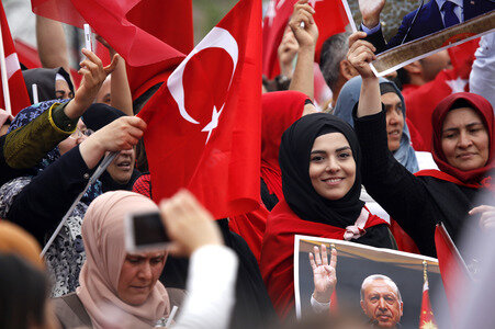 Erdogan-Demo in Köln
