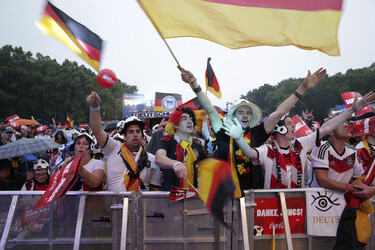 WM-Fanmeile beim Finalspiel Deutschland gegen Argentinien, Berlin
