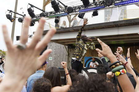 Auftritt von Wyclef Jean in Berlin