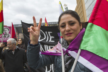 Demonstration gegen PKK Verbot, Berlin