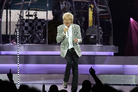 Konzert von Rod Stewart in Berlin