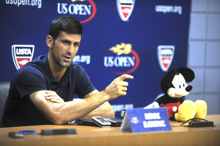 US Open 2015 Pressekonferenz in New York