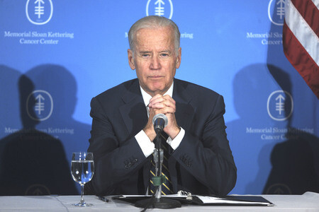 Diskussionsrunde mit Joe Biden in New York
