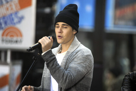 Justin Bieber in der NBC-Show 'Today' in New York