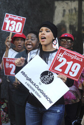 Protest gegen Boko Haram, New York