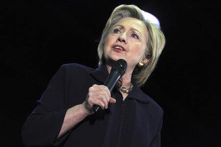 Walkampfrede von Hillary Clinton in New Jersey