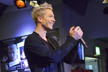 Julian David CD-Präsentation in München
