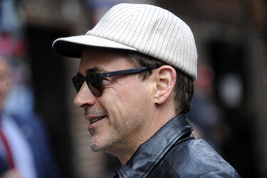 Robert Downey Jr. bei der 'Late Show with David Letterman', New York