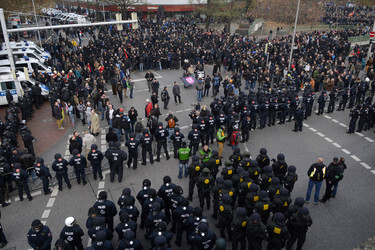 Demonstration 'Hooligans gegen Salafisten', Hannover