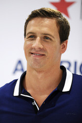 Ryan Lochte und Ireland Baldwin im Macy's Herald Square, New York