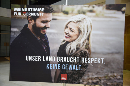 Pressekonferenz und Plakatvorstellung mit Sigmar Gabriel