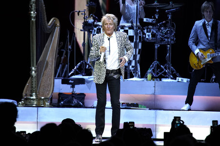 Konzert von Rod Stewart in Berlin