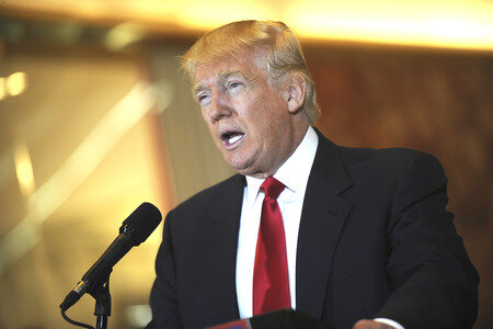 Donald Trump Pressekonferenz in New York