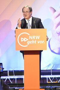 Armin Laschet Wahlkampfveranstaltung in Bergisch Gladbach