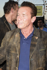 Arnold Schwarzenegger auf dem Oktoberfest 2017 in München