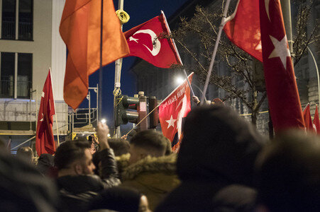 Türken Demo in Berlin