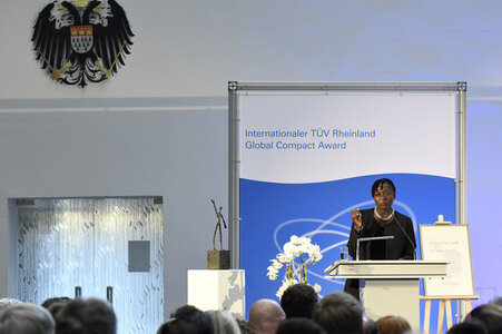 Internationaler TÜV Rheinland Global Compact Award 2017 in Köln