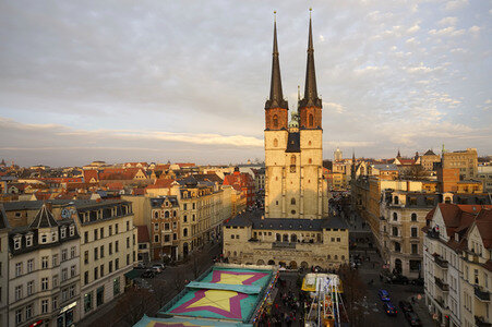 Weihnachtsmarkt in Halle