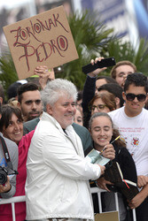 Ankunft von Pedro Almodóvar auf dem San Sebastian Film Festival 2014