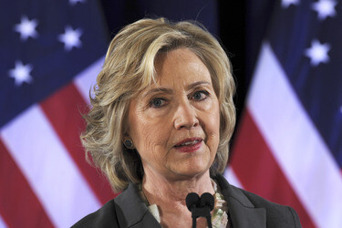 Hillary Clinton spricht in New York