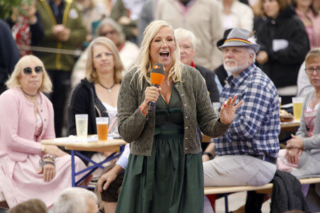 TV-Show 'ZDF-Fernsehgarten' in Mainz