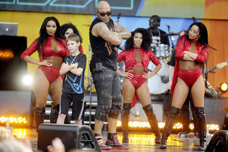 Flo Rida in der ABC-Show 'Good Morning America' in New York