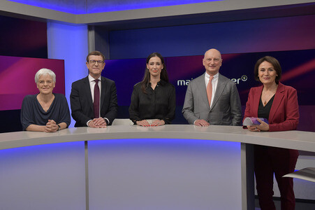 Talkshow 'maischberger' in Berlin