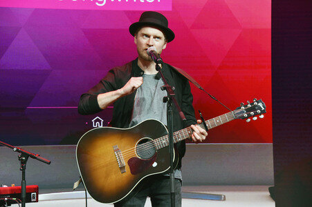 Johannes Oerding auf der IFA 2018 in Berlin
