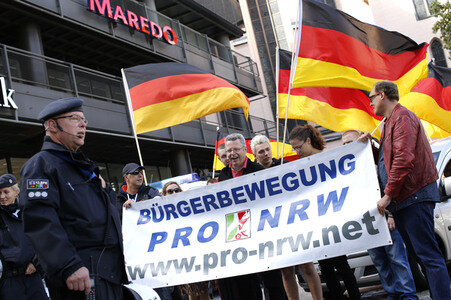 Pro NRW Kundgebung in Köln